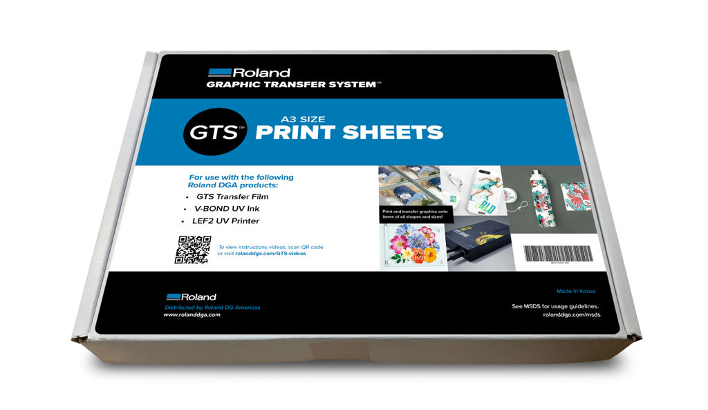 Roland GTS Print Sheets 12"x17"