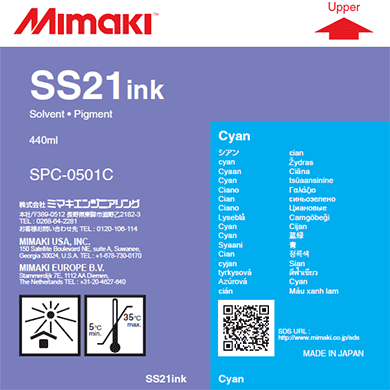 Mimaki SS21 Ink - 440cc — Grant Graphics